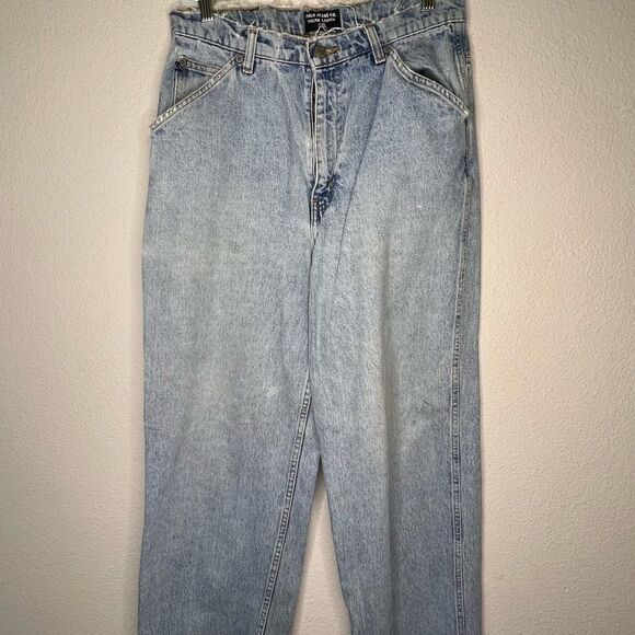 Vintage Polo Jeans Co. Distressed Worker Strip Pant Jeans - Picture 7 of 9